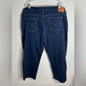 Levis Womens Plus 24W Boyfriend Fit Straight Leg Jeans